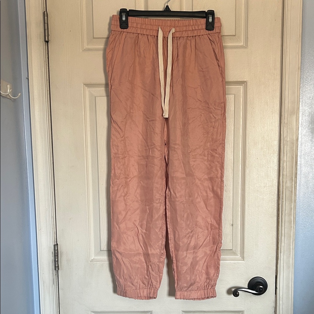 NWT J. Crew Eco Cupro jogger pants size 00